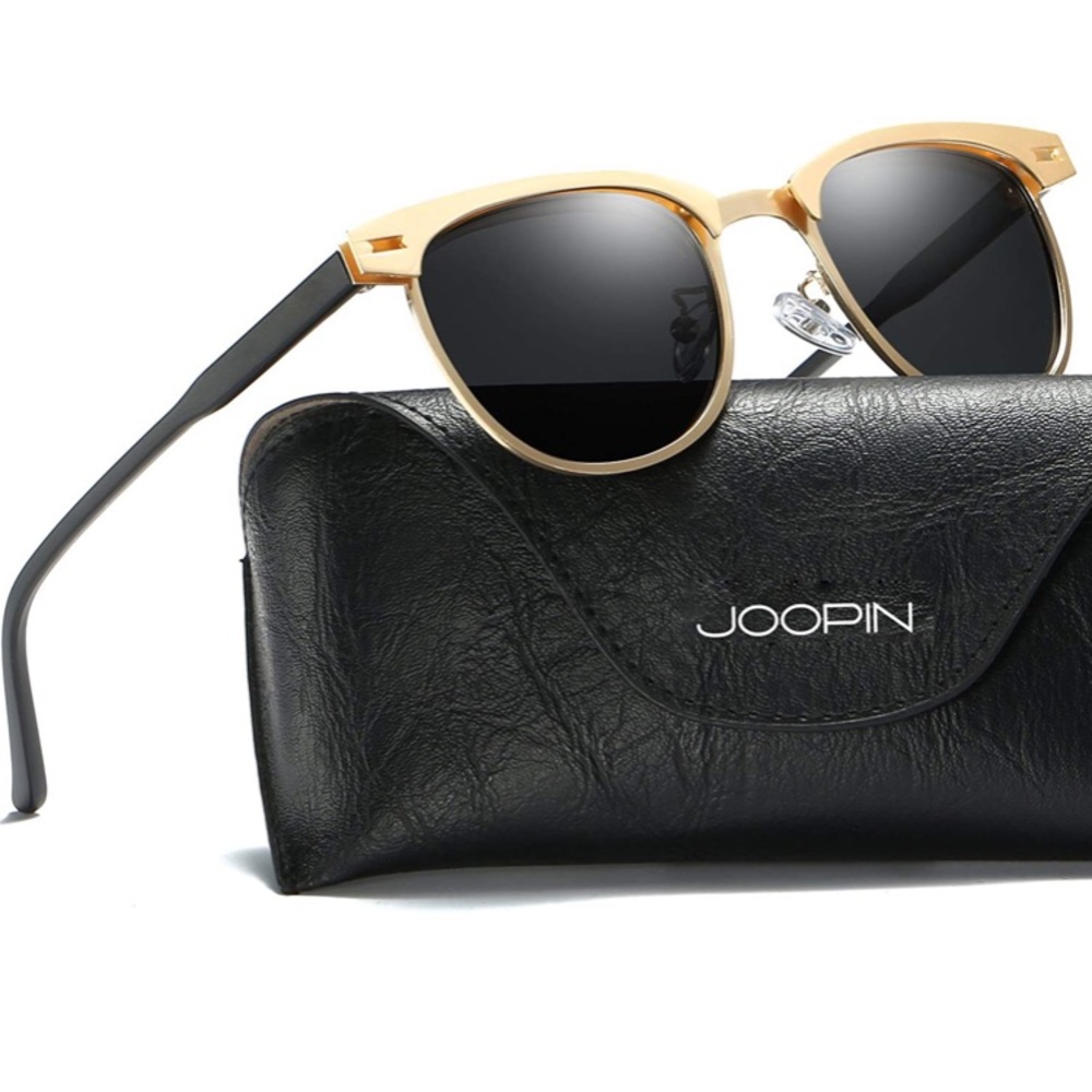 Semi Rimless Polarized Sunglasses!